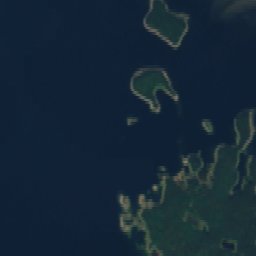Литораль, км 1.8–2.7: съёмка 2017, Sentinel-2 (мозаика без облачности)