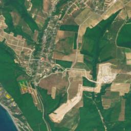 Берег, км 3.7–4.4: съёмка 2018, Sentinel-2 (мозаика без облачности)